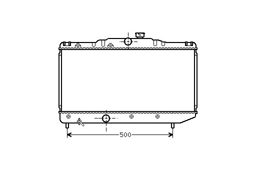 Kylare, motorkylning 53002155 International Radiators