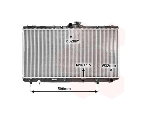 Kylare, motorkylning 53002181 International Radiators, bild 2