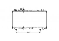 Kylare, motorkylning 53002230 International Radiators
