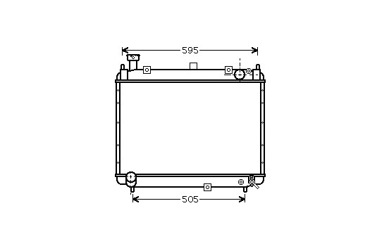 Kylare, motorkylning 53002233 International Radiators