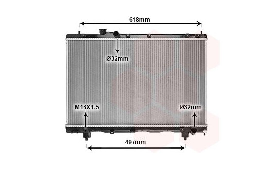Kylare, motorkylning 53002241 International Radiators, bild 2