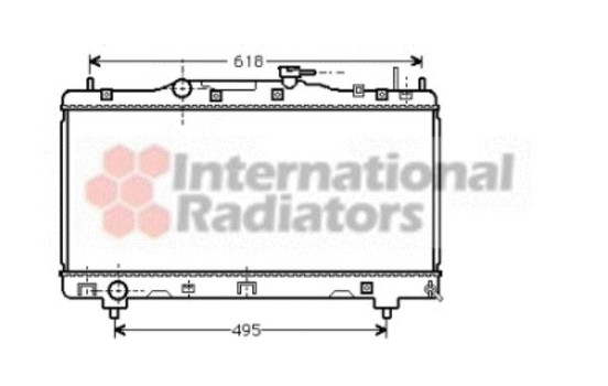 Kylare, motorkylning 53002256 International Radiators, bild 2