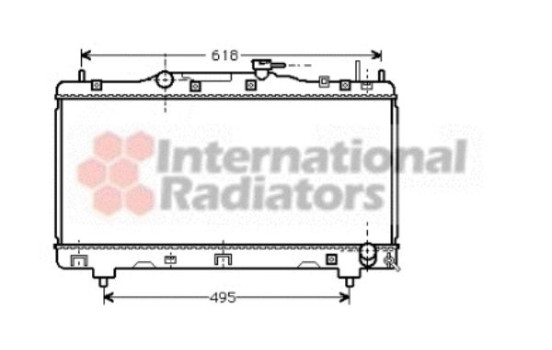 Kylare, motorkylning 53002257 International Radiators, bild 2