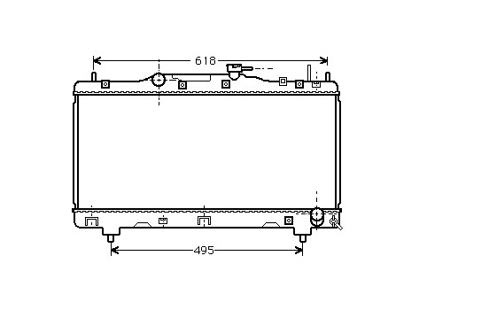 Kylare, motorkylning 53002257 International Radiators