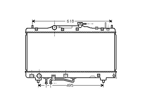 Kylare, motorkylning 53002260 International Radiators