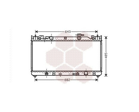 Kylare, motorkylning 53002282 International Radiators, bild 2