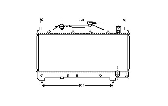 Kylare, motorkylning 53002283 International Radiators