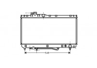 Kylare, motorkylning 53002304 International Radiators