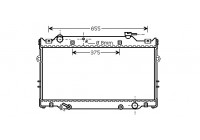 Kylare, motorkylning 53002309 International Radiators