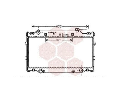 Kylare, motorkylning 53002309 International Radiators, bild 2