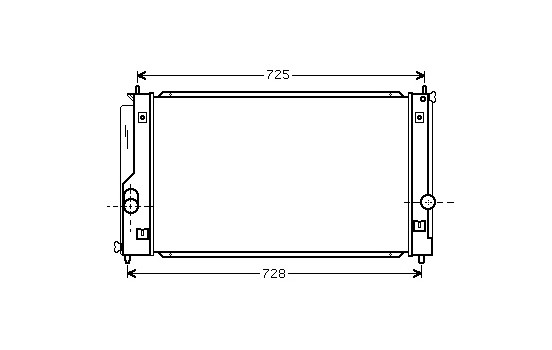 Kylare, motorkylning 53002334 International Radiators