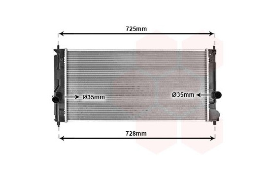 Kylare, motorkylning 53002334 International Radiators, bild 2
