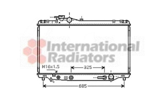 Kylare, motorkylning 53002345 International Radiators, bild 2