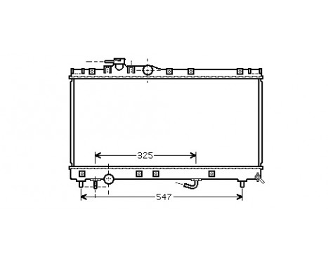 Kylare, motorkylning 53002350 International Radiators