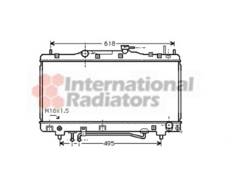 Kylare, motorkylning 53002352 International Radiators, bild 2