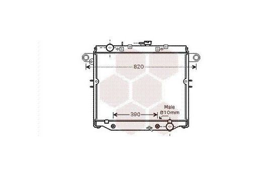 Kylare, motorkylning 53002378 International Radiators, bild 2