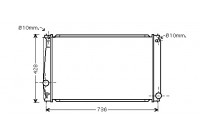 Kylare, motorkylning 53002419 International Radiators