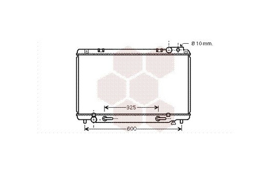 Kylare, motorkylning 53002458 International Radiators, bild 2