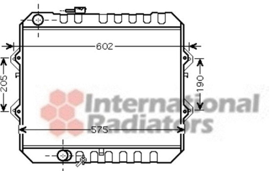 Kylare, motorkylning 53002465 International Radiators, bild 2