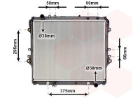 Kylare, motorkylning 54002757 International Radiators