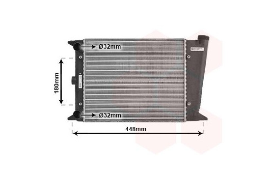 Kylare, motorkylning 58002001 International Radiators, bild 2