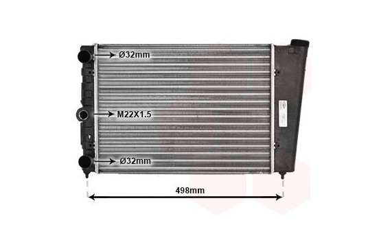 Kylare, motorkylning 58002009 International Radiators, bild 2