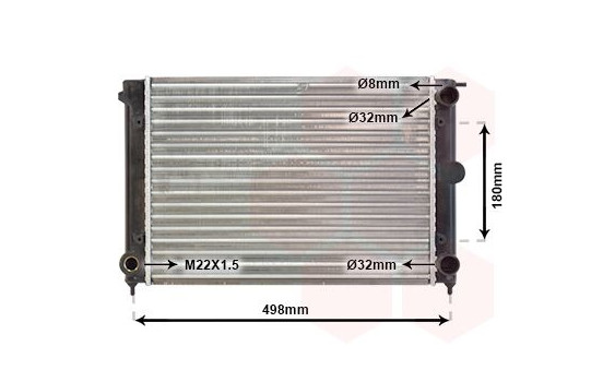 Kylare, motorkylning 58002047 International Radiators, bild 2