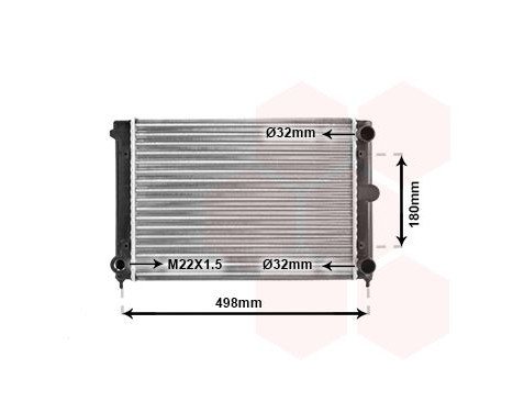 Kylare, motorkylning 58002070 International Radiators, bild 2