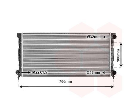 Kylare, motorkylning 58002072 International Radiators, bild 2