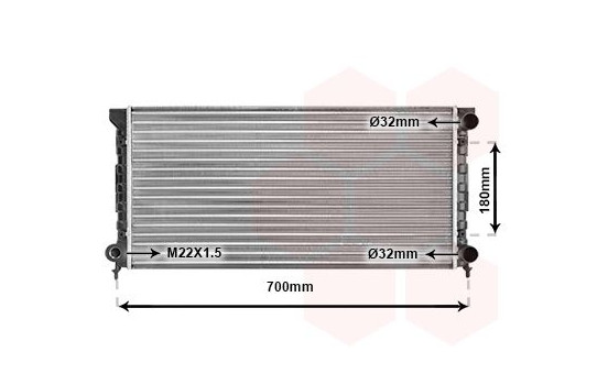 Kylare, motorkylning 58002072 International Radiators, bild 2