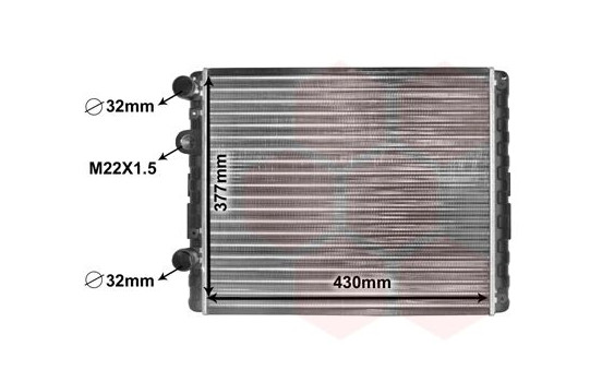 Kylare, motorkylning 58002129 International Radiators