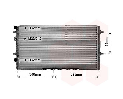 Kylare, motorkylning 58002179 International Radiators