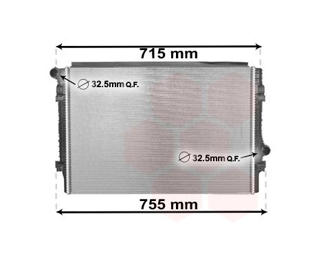 Kylare, motorkylning 58002336 International Radiators