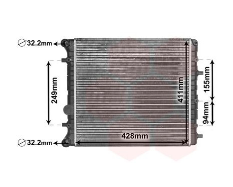 Kylare, motorkylning 58002346 International Radiators