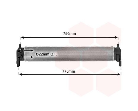 Kylare, motorkylning 58012703 International Radiators