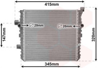 Kylare, motorkylning 58012718 International Radiators