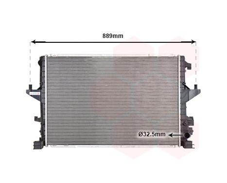 Kylare, motorkylning 58012721 International Radiators