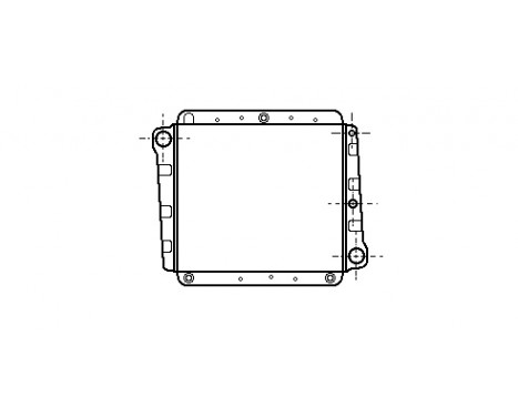 Kylare, motorkylning 59002007 International Radiators