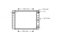 Kylare, motorkylning 59002027 International Radiators