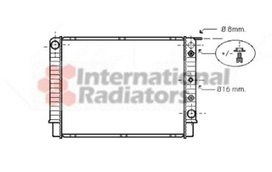 Kylare, motorkylning 59002098 International Radiators, bild 2