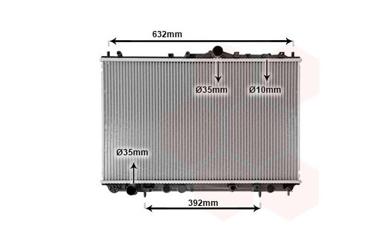 Kylare, motorkylning 59002124 International Radiators