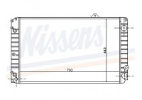 Kylare, motorkylning 60239 Nissens
