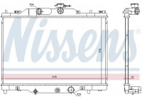 Kylare, motorkylning 606117 Nissens