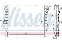 Kylare, motorkylning 606560 Nissens