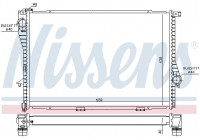 Kylare, motorkylning 60754A Nissens