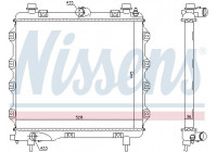 Kylare, motorkylning 61024 Nissens
