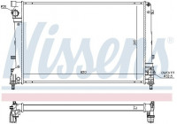 Kylare, motorkylning 617863 Nissens