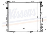 Kylare, motorkylning 62699A Nissens