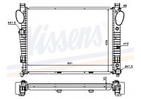 Kylare, motorkylning 62774A Nissens