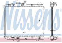 Kylare, motorkylning 630706 Nissens